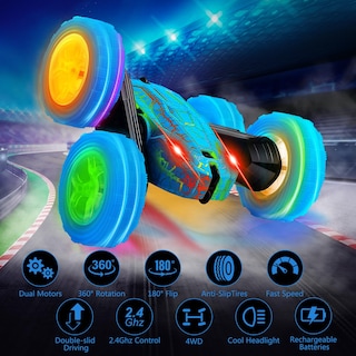 Foto 2 | Foto 2 | Venta Internacional - Coche Con Control Remoto Fafugania, Rotación De 360°, Tracción En 4 Ruedas, Acrobacias Para Niños