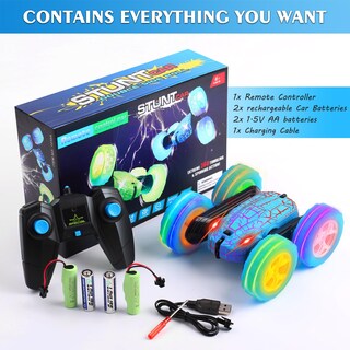 Foto 7 | Foto 7 | Venta Internacional - Coche Con Control Remoto Fafugania, Rotación De 360°, Tracción En 4 Ruedas, Acrobacias Para Niños