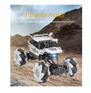 Foto 4 | Foto 4 | Coche De Control Remoto Todoterreno De Aleación Cuatro Vías M765-37a-plata