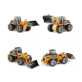 Foto 6 | Foto 6 | Bulldozer Rc Huina 1520, 6 Canales, 2,4 Ghz, Escala 1/18 Con Carga Frontal - Venta Internacional.