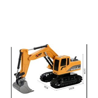 Foto 4 | Foto 4 | Retroexcavadora Con Control Remoto, Escala 1:24 Y 6 Canales Para Niños - Venta Internacional.