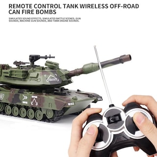 Foto 4 | Foto 4 | Juguete Tanque Inalámbrico Todoterreno Rc Crawler M1a2 T90 Con Mando A Distancia - Venta Internacional.