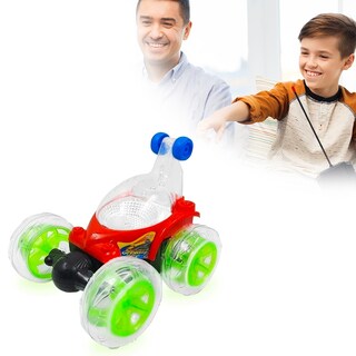 Foto 2 | Foto 2 | Auto Crazy Con Mando A Distancia, Con Luces Y Sonido, Color Rojo - Venta Internacional.