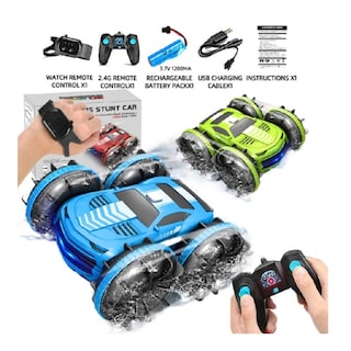 Foto 4 | Foto 4 | Coche Anfibio RC Impermeable con Control de Movimiento - Doble Cara y Resistente al Agua