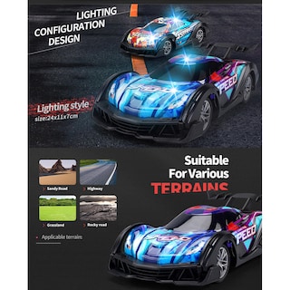 Foto 6 | Foto 6 | Carro con Control Remoto de Juguete Flash Stunt Racing JJRC para Niños - Venta Internacional