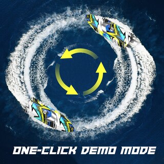 Foto 5 | Foto 5 | Bote a Control Remoto Deerc sin Escobillas Rc De Carreras - Venta Internacional