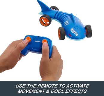Foto 5 | Foto 5 | Auto De Juguete Rc Hot Wheels Shark Speeder Con Control Remoto A Escala 1:15 - Venta Internacional.