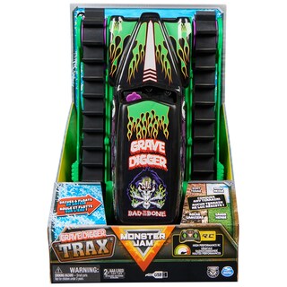 Foto 2 | Foto 2 | Vehículo Teledirigido Monster Jam Grave Digger Trax 1:15 - Venta Internacional.