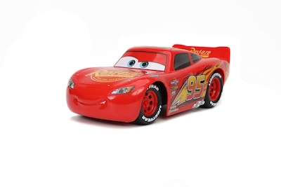 Foto 2 | Foto 2 | Coche de Control Remoto Jada Toys Pixar Cars 1:24 Rayo McQueen - Venta Internacional