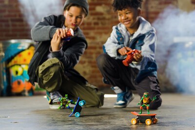 Foto 5 | Foto 5 | Vehículo Teledirigido Teenage Mutant Ninja Turtles Leonardo Con Patín - Venta Internacional.