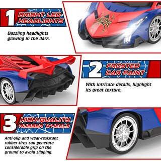 Foto 2 | Foto 2 | Carro de Juguete Growsland 2024 Con Mando A Distancia 1:18 Para Niños De 3 A 9 Años - Venta Internacional