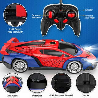 Foto 3 | Foto 3 | Carro de Juguete Growsland 2024 Con Mando A Distancia 1:18 Para Niños De 3 A 9 Años - Venta Internacional