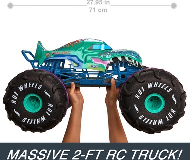 Foto 3 | Foto 3 | Camión De Juguete Con Control Remoto Hot Wheels Rc Monster Trucks - Venta Internacional.