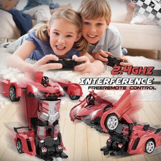 Foto 4 | Foto 4 | Coche A Control Remoto Britik Transform Para Niños De 4 A 8 Años - Venta Internacional.