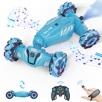 Auto De Acrobacias Rc Dysaim 4wd Con Sensor De Gestos Y Spra Musical Con Luces - Venta Internacional.