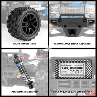 Foto 5 | Foto 5 | Coche RC Haiboxing a Escala 1/18 4wd Todoterreno Monster Truck RTR - Venta Internacional