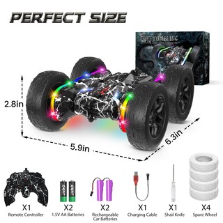 Foto 6 | Foto 6 | Coches De Control Remoto Terucle Rc Para Niños De 5 A 7 Años Con Luces - Venta Internacional.