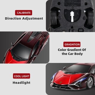 Foto 3 | Foto 3 | Coche Teledirigido Miebely Lamboghini Sián Escala 1:24 3,7 V 500 Mah - Venta Internacional.