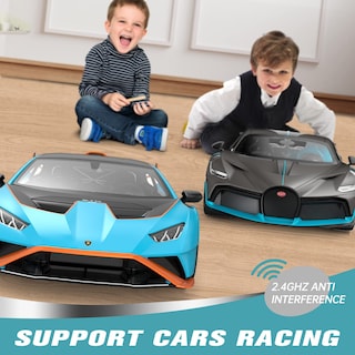 Foto 7 | Foto 7 | Coche A Control Remoto Rastar Lamborghini Huracán Sto 1/14 Blue - Venta Internacional.