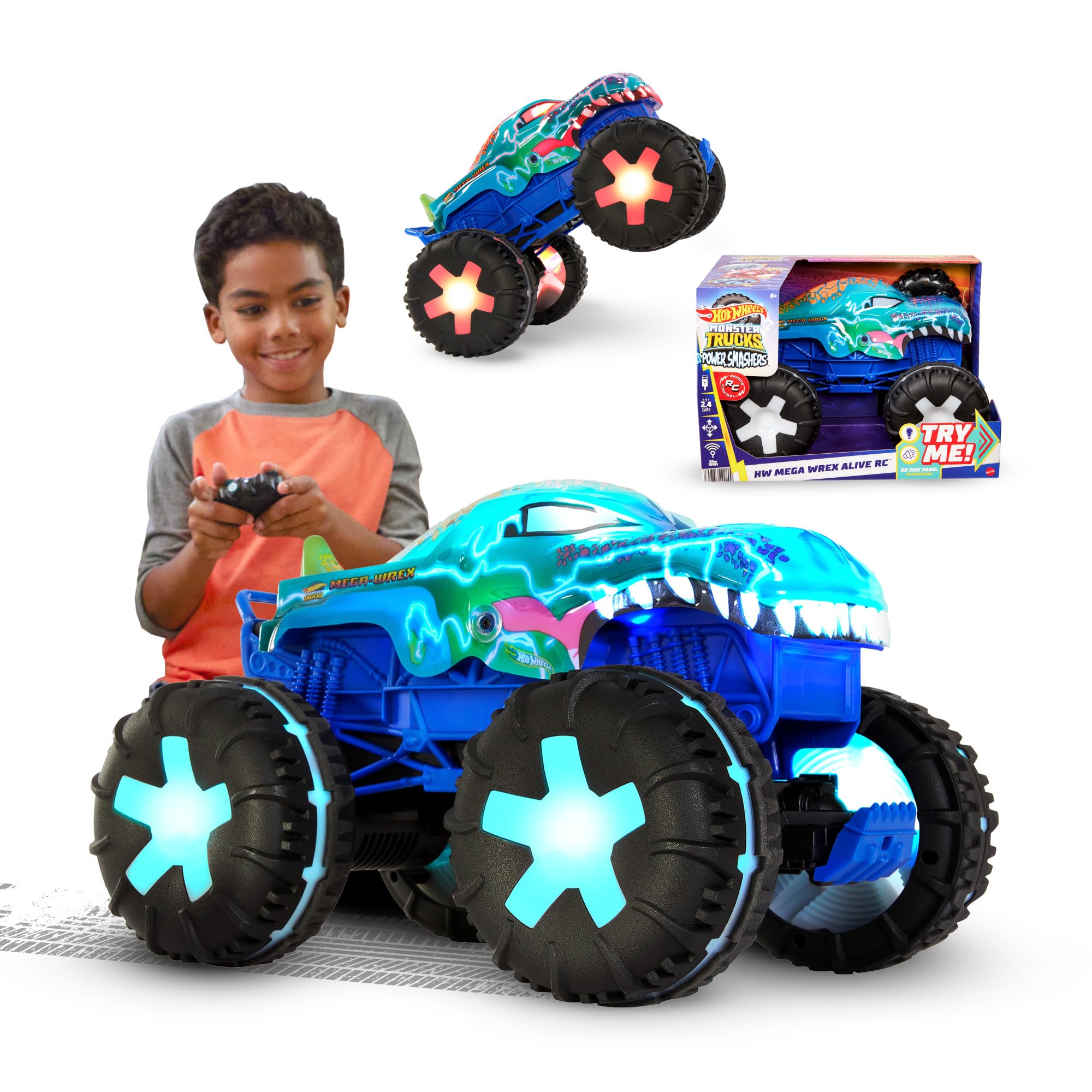 Monster Trucks Power Wheels Coppel Hot Wheels Monster Carros De