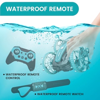 Foto 3 | Foto 3 | Control Remoto Anfibio Tecnock Para Coche Y Barco Con Control Remoto A Prueba De Agua - Venta Internacional.