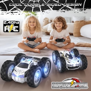 Foto 2 | Foto 2 | Auto A Control Remoto Wupuaait Para Niños Rc Stunt 1:24 4-7 Años - Venta Internacional.