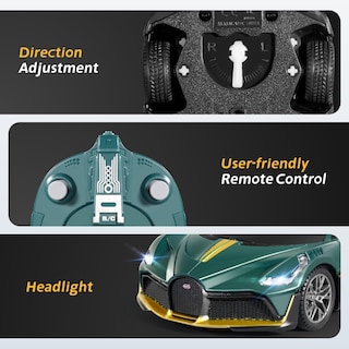 Foto 3 | Foto 3 | Coche A Control Remoto Miebely Bugatti Divo A Escala 1/24 Con Luz - Venta Internacional.