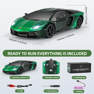 Foto 4 | Foto 4 | Coche Teledirigido Miebely Lamboghini Lp700 A Escala 1:24 3,7 V 500 Mah - Venta Internacional.