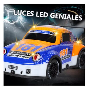 Foto 5 | Foto 5 | Coche de Control Remoto con Luz Recargable Naranja