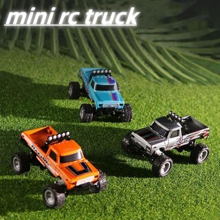 Foto 6 | Foto 6 | Control Remoto Rc Monster Truck Mini A Escala 1:64 Con Luces De 2,4 Ghz - Venta Internacional.
