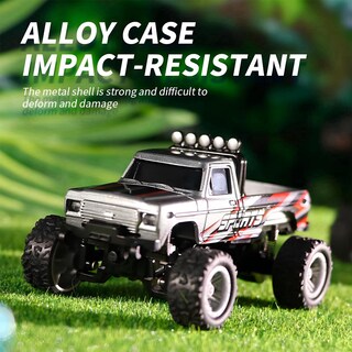 Foto 6 | Foto 6 | Mini Monster Truck Rc A Escala 1/64 Con Luces Y Mando A Distancia De 2,4 Ghz - Venta Internacional.