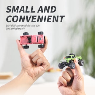 Foto 5 | Foto 5 | Rc Monster Truck Mini A Escala 1:64 Con Mando A Distancia Para Remolque - Venta Internacional.