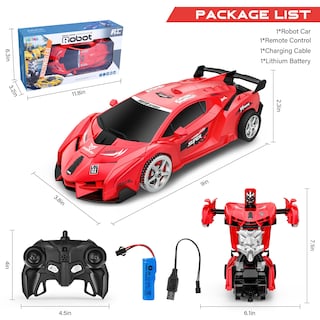 Foto 5 | Foto 5 | Robot De Deformación Kkones Con Control Remoto Para Coche, De 3 A 8 Años - Venta Internacional.