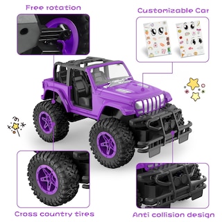 Foto 4 | Foto 4 | Control Remoto Rc Car Nqd Jeep, Escala 1:16, 80 Minutos De Reproducción - Venta Internacional.