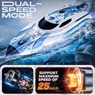 Foto 2 | Foto 2 | Rc Boat Bezgar Tx126 Blanco De 30 Cm Con Batería De 700 Mah Para Niños Y Adultos - Venta Internacional.