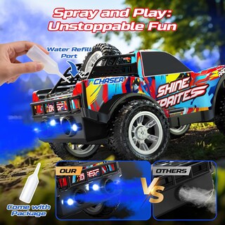 Foto 4 | Foto 4 | Pulverizador Rc Truck Deerc Con Música Y Luces Led, 2,4 Ghz, 40 Minutos - Venta Internacional.