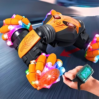 Foto 2 | Foto 2 | Carros Juguete Para Niños Coche De Acrobacias Rotación 360° Naranja