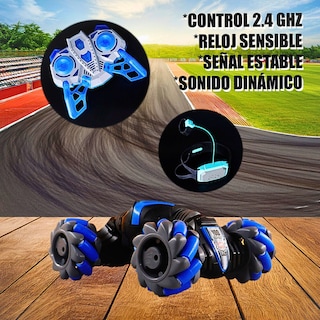 Foto 3 | Foto 3 | Carro Rc 4x4 Todoterreno Con Rotación 360° Y Llantas Mecanum Azul