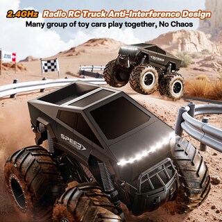 Foto 3 | Foto 3 | Rc Car Hometall Monster Truck 4wd Impermeable A Escala 1:16 Para Niños - Venta Internacional.