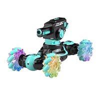 Control Remoto 4wd Tanque Lanza Balas Lab.g, Verde Negro