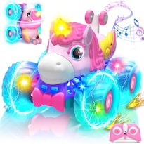 Coche A Control Remoto Lehoo Castle Unicorn Para Niñas 4wd 360° - Venta Internacional.