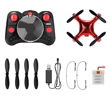 Foto 1 | Foto 1 | Mini Drone Para Niños Principiantes Lab.g 2.4ghz Rc Quadcopter Rojo