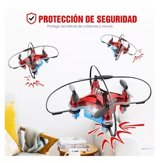 Foto 4 | Foto 4 | Mini Drone Para Niños Principiantes Lab.g 2.4ghz Rc Quadcopter Rojo