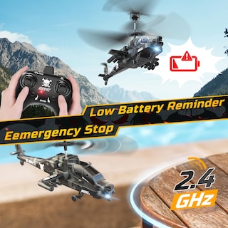 Foto 5 | Foto 5 | Helicóptero RC Deerc Armed Attack 2.4 Ghz 26 Minutos de Tiempo de Vuelo - Venta Internacional