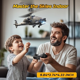 Foto 7 | Foto 7 | Helicóptero RC Deerc Armed Attack 2.4 Ghz 26 Minutos de Tiempo de Vuelo - Venta Internacional