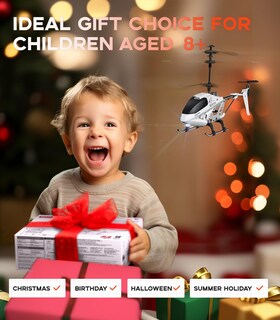 Foto 7 | Foto 7 | Helicóptero Remoto Syma S107h, 16 Minutos De Vuelo, 2 Baterías 8-12 - Venta Internacional.