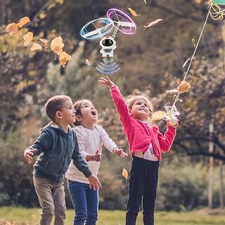 Foto 3 | Foto 3 | Astronauta Drone Helicóptero De Mano Belug Juguete Para Niños Blanco