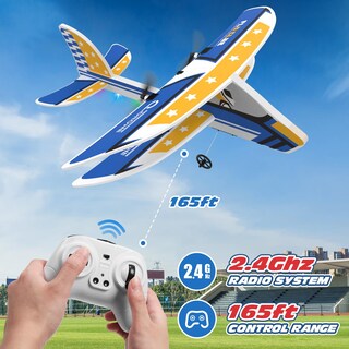 Foto 6 | Foto 6 | Rc Plane Deerc Con 3 Baterías Y Estabilizador Giroscópico De 6 Ejes De 2,4 Ghz - Venta Internacional.