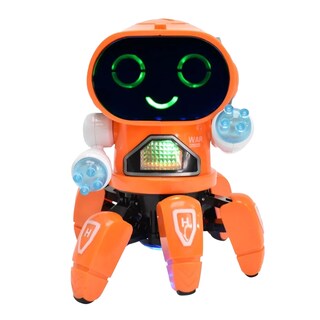 Foto 1 | Foto 1 | Juguete Robot Bailarín Con Luces Y Sonido Naranja