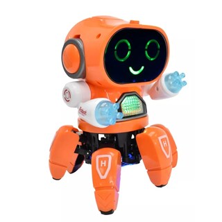Foto 2 | Foto 2 | Juguete Robot Bailarín Con Luces Y Sonido Naranja
